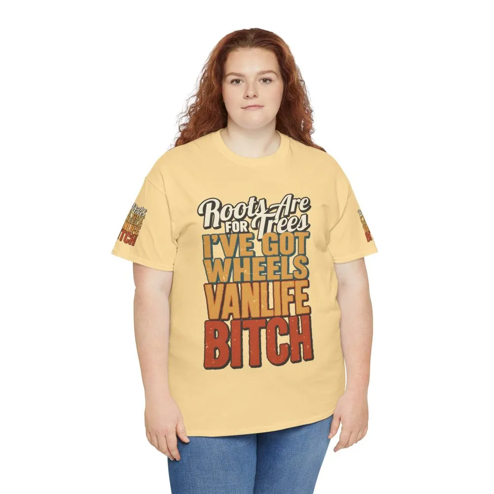 7219868945054684871_2048.jpeg Unisex Heavy Cotton Tee — "Roots Are For Trees" Design F**K-Line