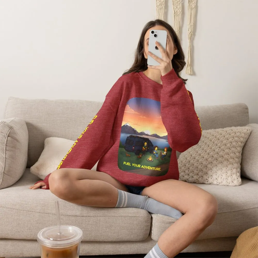722027783891784907_2048.jpeg Unisex Heavy Blend™ Crewneck Sweatshirt — "Fuel Your Adventure" Design Sitcom-Line