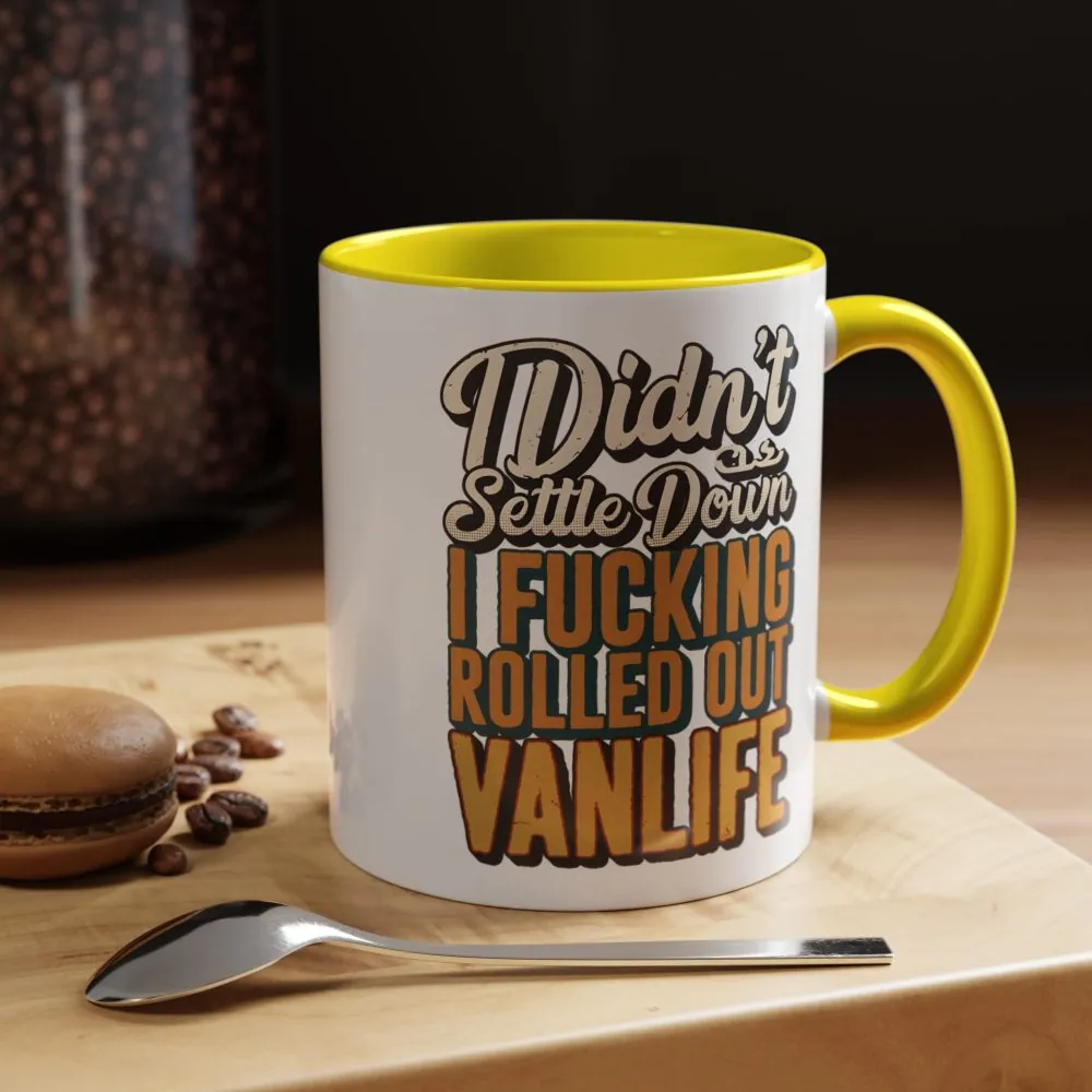 7241188127122119041_2048.jpeg Accent Coffee Mug (11, 15oz) — "Dind´t Settle Down" Design F**K-Line