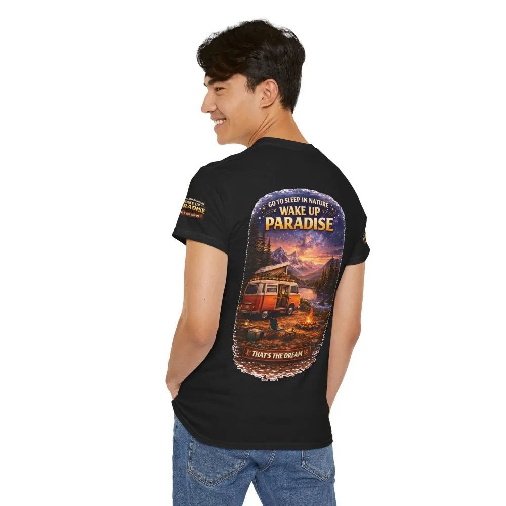 7263048423705478903_2048.jpeg Unisex Heavy Cotton Tee — "Go To Sleep In Nature " Design Scenic-Line
