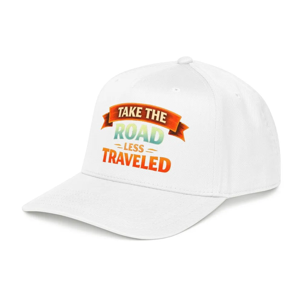 7275253027168583471_2048.jpeg Baseball Cap - "Take The Road Less Traveled" Design Scenic-Line