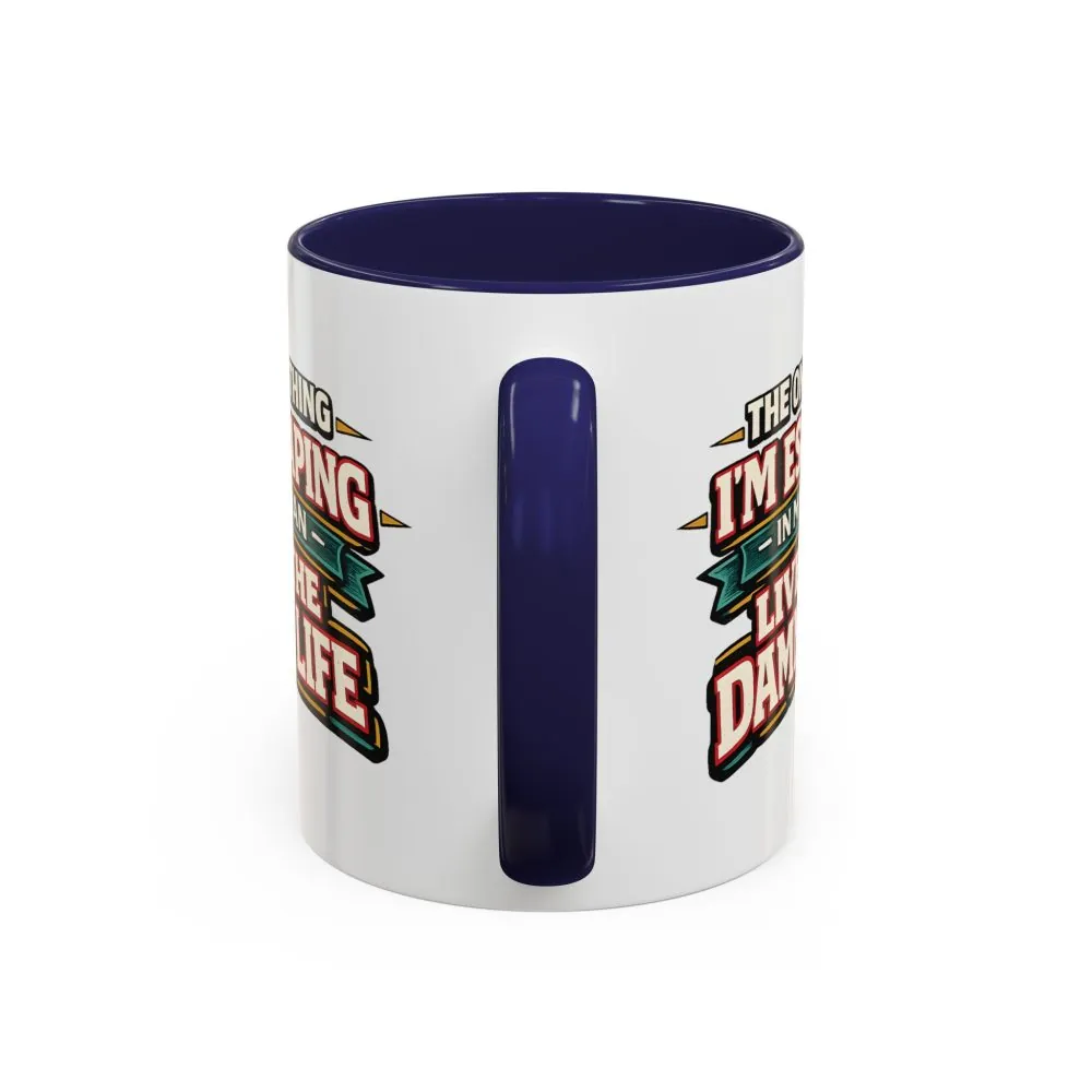 7286002986041973971_2048.jpeg Accent Coffee Mug (11, 15oz) — "The Only Thing I´m Escaping" Design F**K-Line
