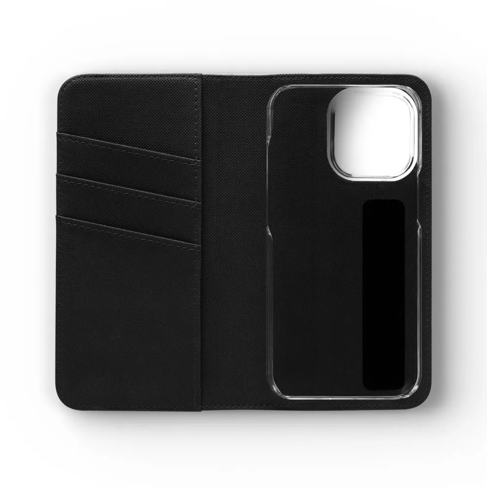 Flip Phone Case — "Fuel Your Journey, Not the Wifi" Wallet Cover