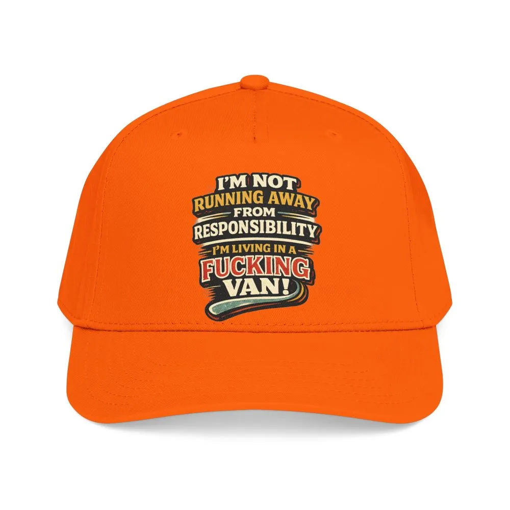 7339344547081152942_2048.jpeg Baseball Cap - "I`m Not running Away" Design F**K-Line