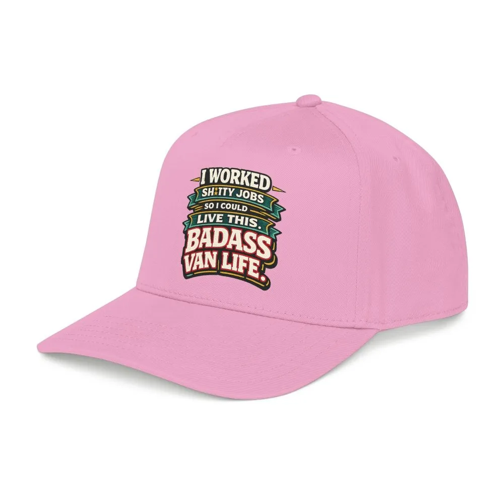 7360831581098904798_2048.jpeg Baseball Cap - "I Worked Shitty Jobs" Design F**K-Line