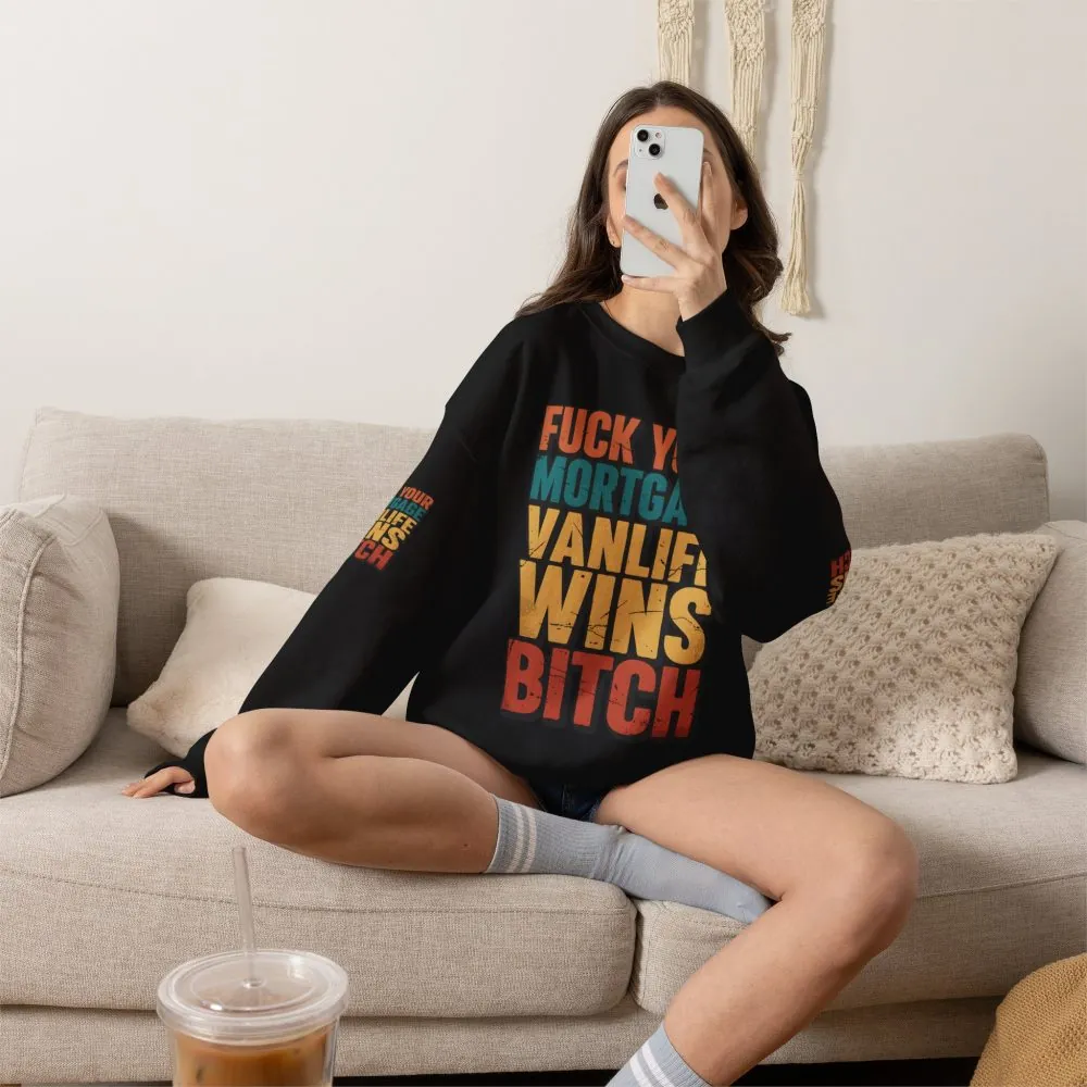 7394366604163134564_2048.jpeg Unisex Heavy Blend™ Crewneck Sweatshirt — "Fuck Your Mortgage" Design F**K-Line