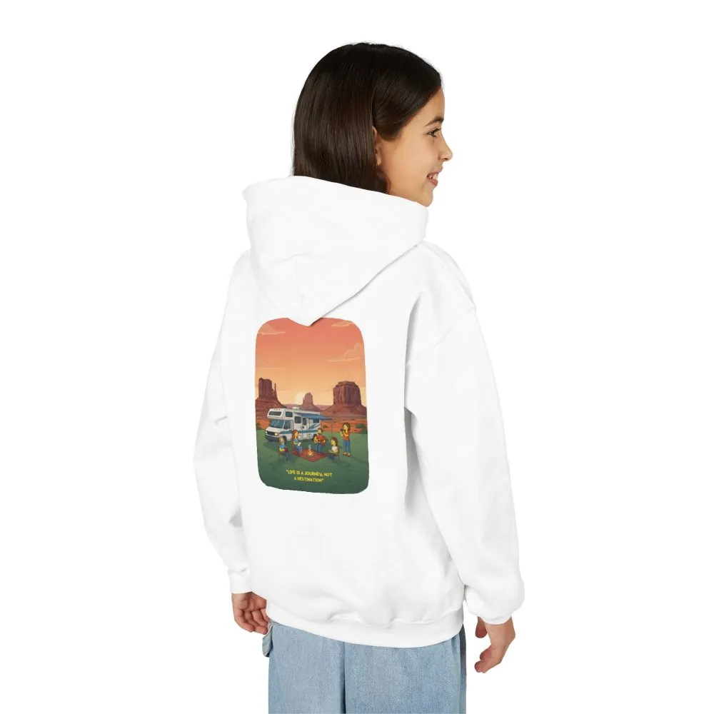 7403460496587806938_2048.jpeg Youth Hoodie(Gildan) – "Life Is A Journey-Not A Destination" (Design Sitcom-Line)