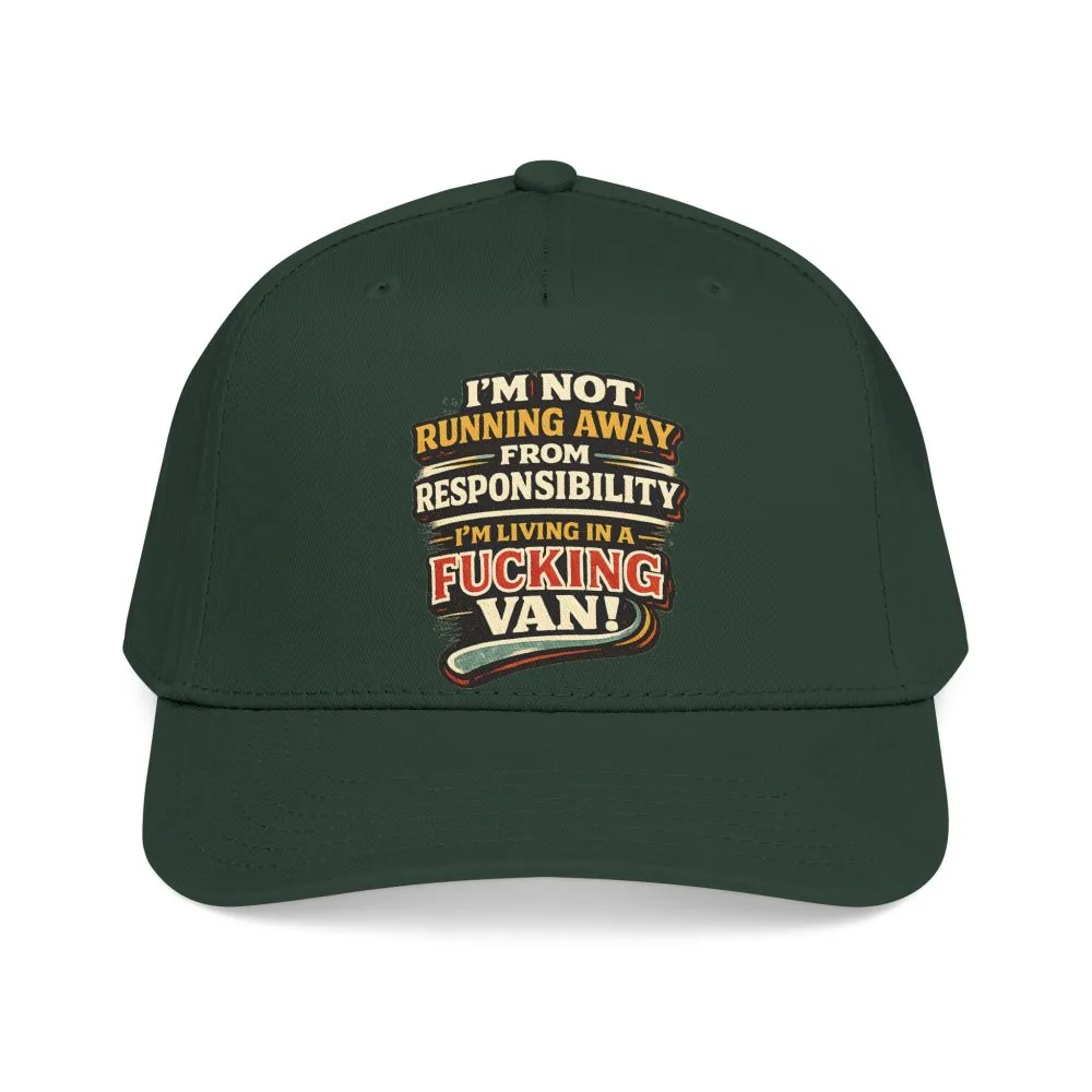 7433678495526393906_2048.jpeg Baseball Cap - "I`m Not running Away" Design F**K-Line