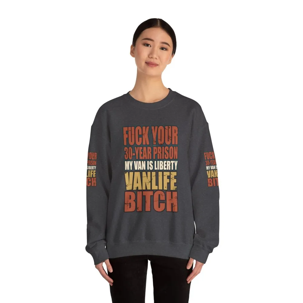 7452168742791583762_2048.jpeg Unisex Heavy Blend™ Crewneck Sweatshirt — "Fuck Your 30 Year" Design F**K-Line