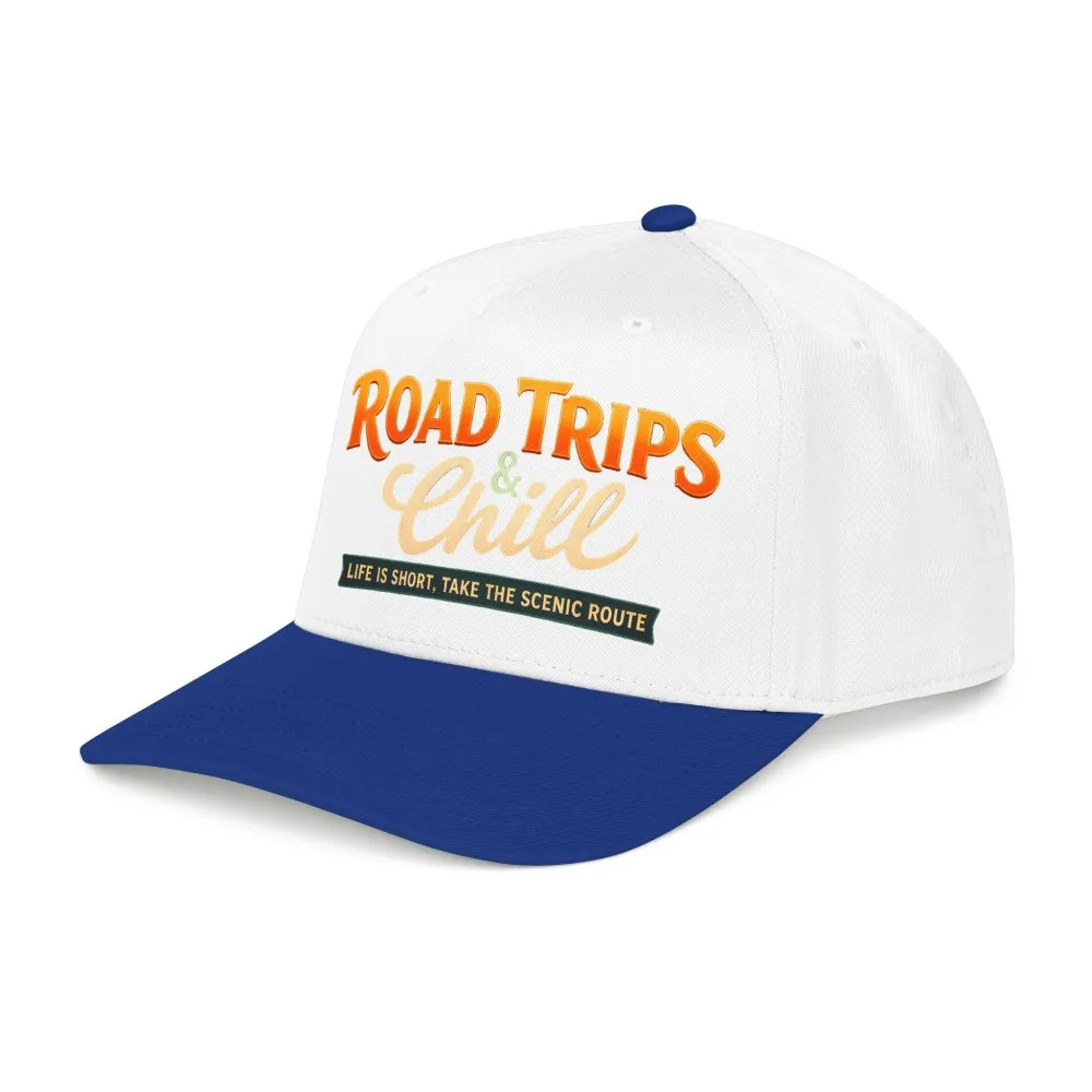 7468194422577140481_2048.jpeg Baseball Cap - "Road Trips And Chill" Design Scenic-Line