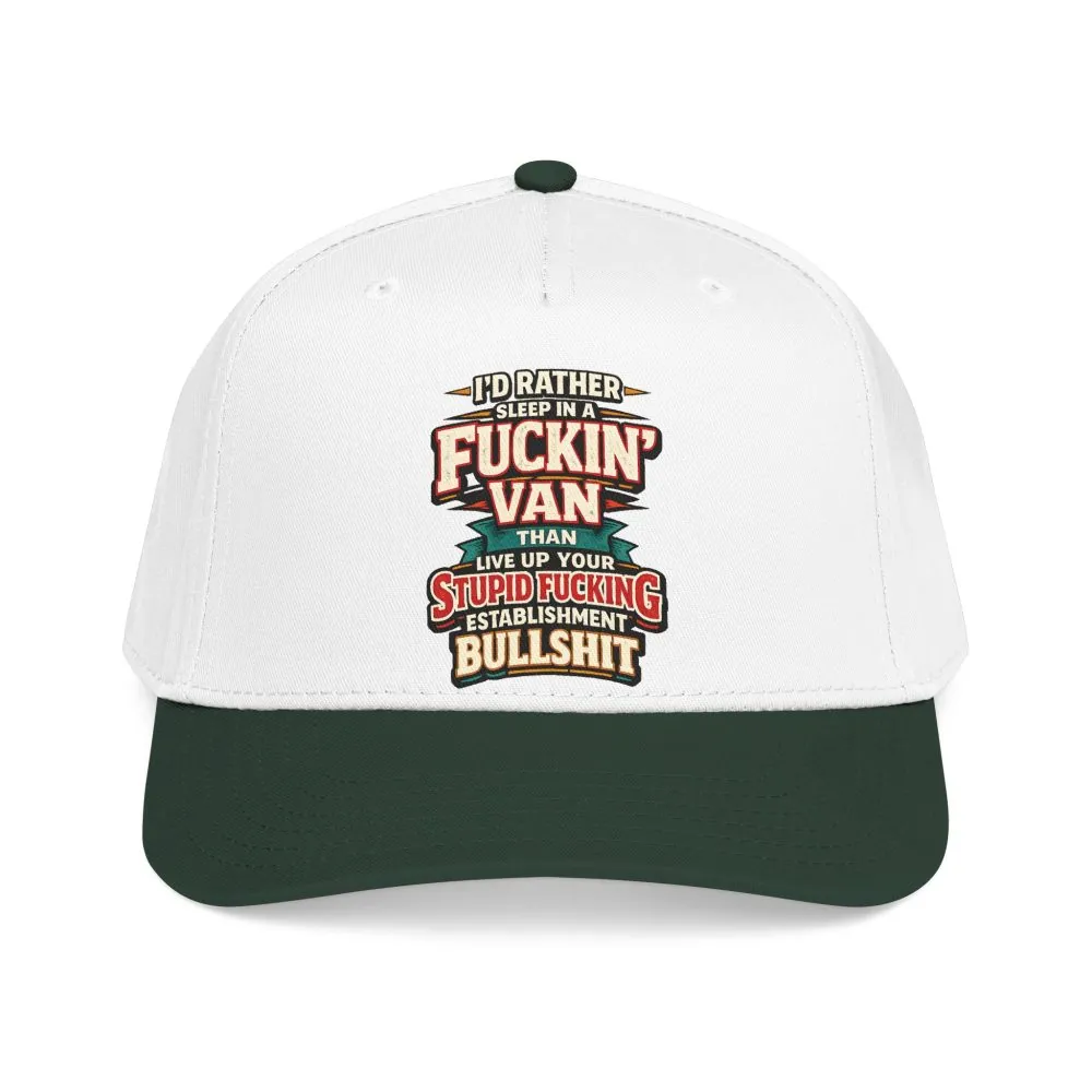7474097194295575413_2048.jpeg Baseball Cap - "I´d Rather Sleep in A Fucking Van" Design F**K-Line