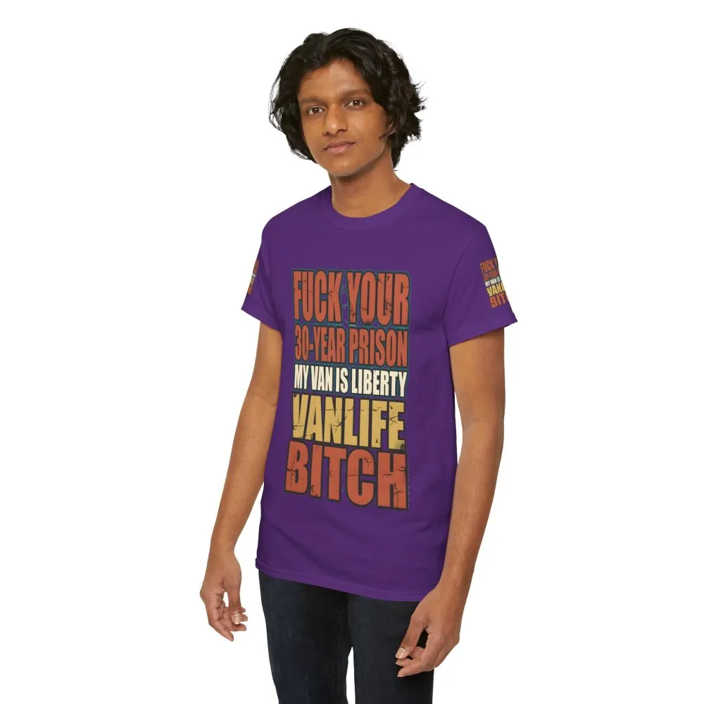 Unisex Heavy Cotton Tee — "Fuck Your 30 Year" Design F**K-Line