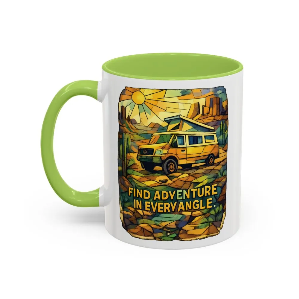7485232585962879310_2048.jpeg Accent Coffee Mug (11, 15oz) — "Find Adventure In Every Corner" Design Cubic-Line