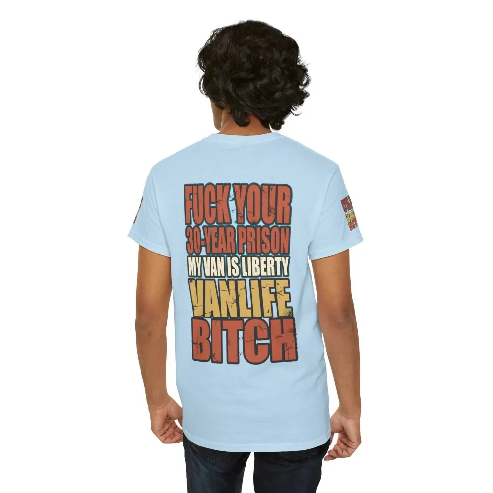 Unisex Heavy Cotton Tee — "Fuck Your 30 Year" Design F**K-Line