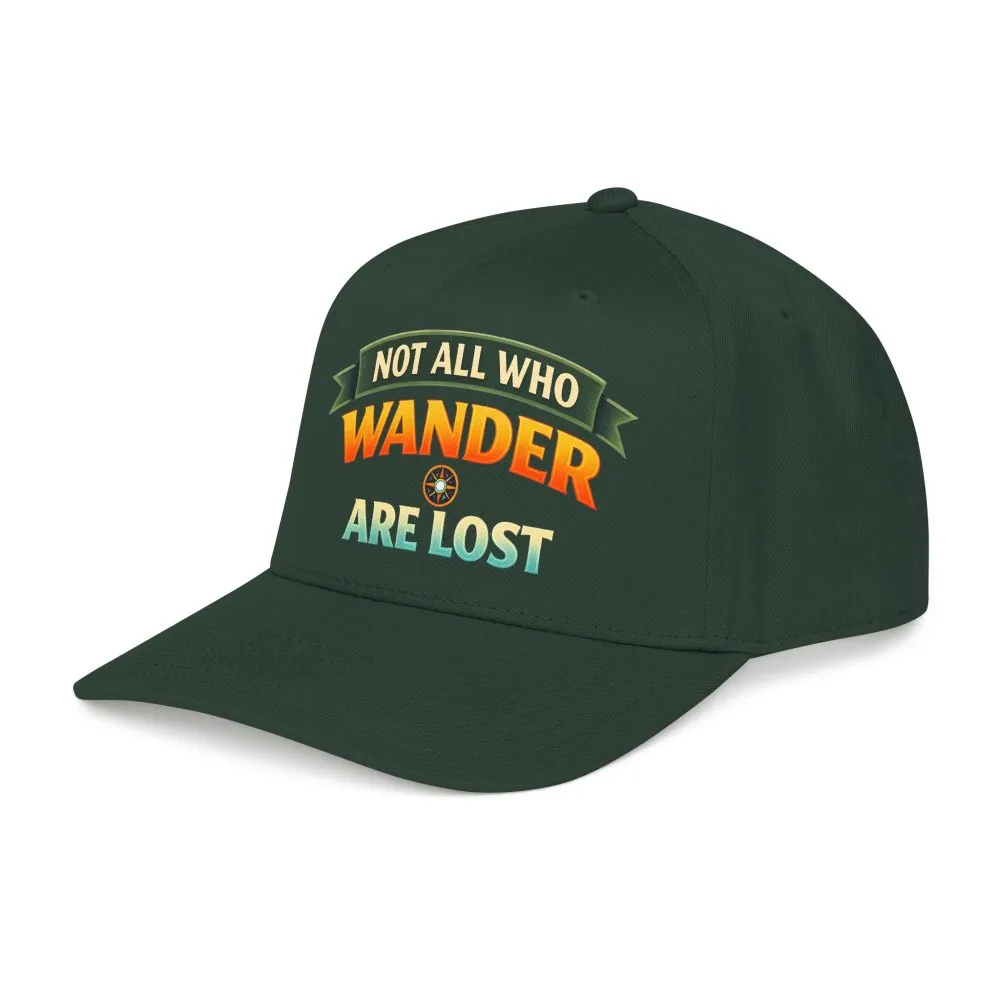 7510505167997856641_2048.jpeg Baseball Cap - "Not All Who Wander Are Lost" Design Scenic-Line