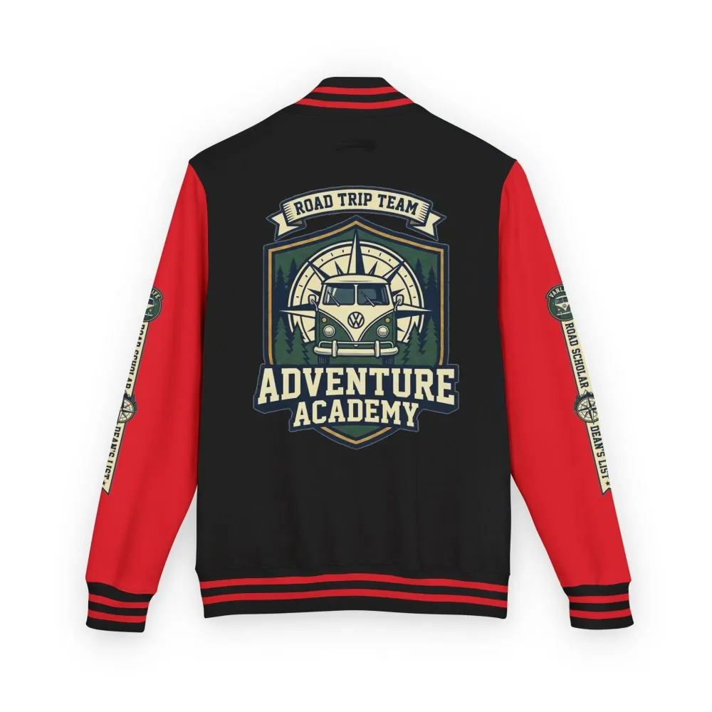 7514603630822723040_2048.jpeg Unisex Heavyweight Letterman Jacket (Awdis) —"Adventure Academy" Road Trip Team Varsity Jacket