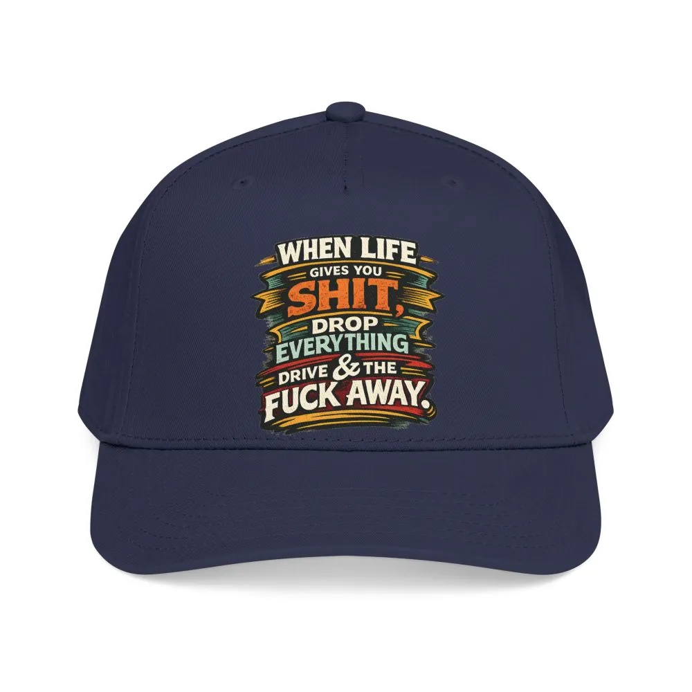 7521081056529474633_2048.jpeg Baseball Cap - "When Live Gives You Shit" Design F**K-Line