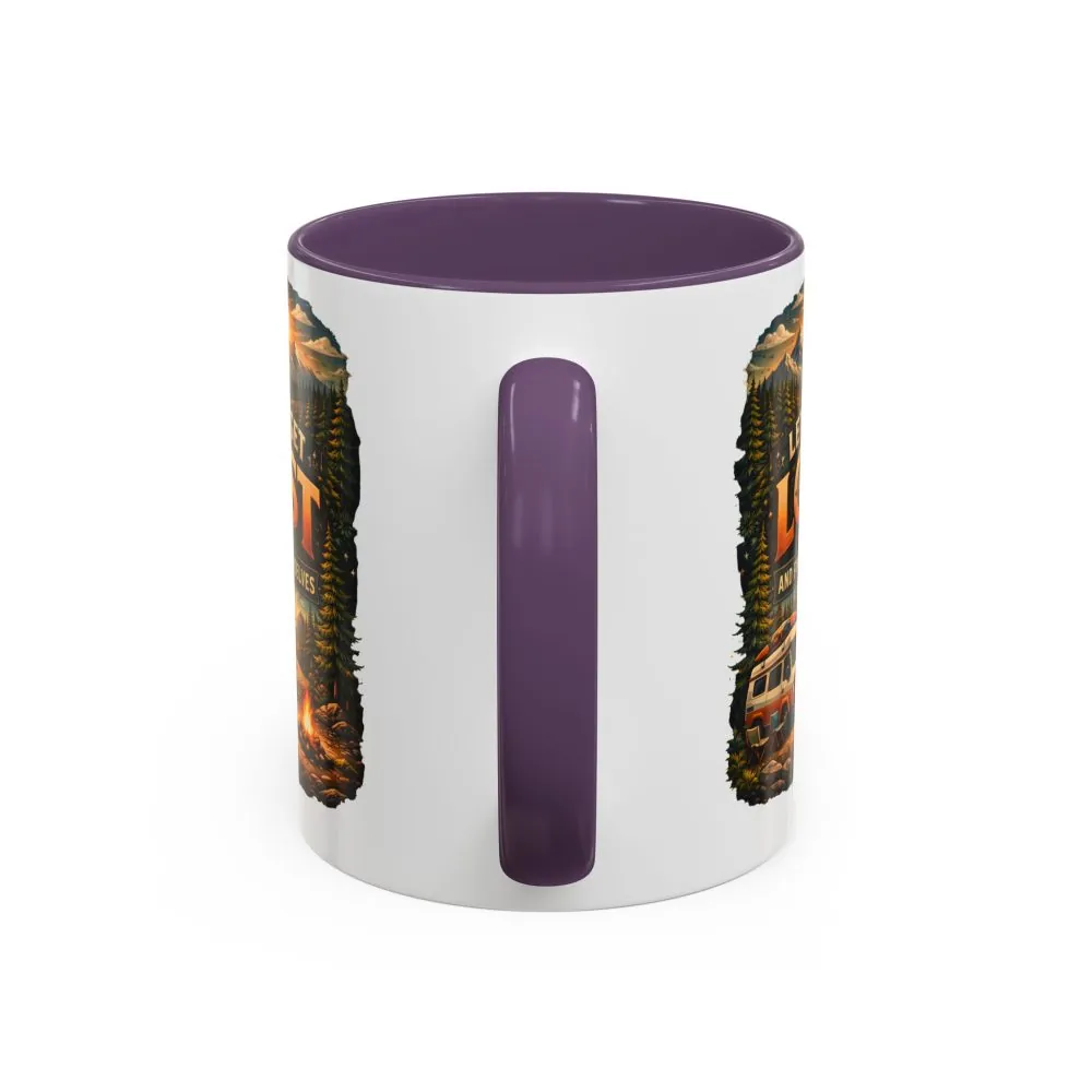 7529260833659173588_2048.jpeg Accent Coffee Mug (11, 15oz) — "Let´s Get Lost And Find Ourselfs" Design Scenic-Line