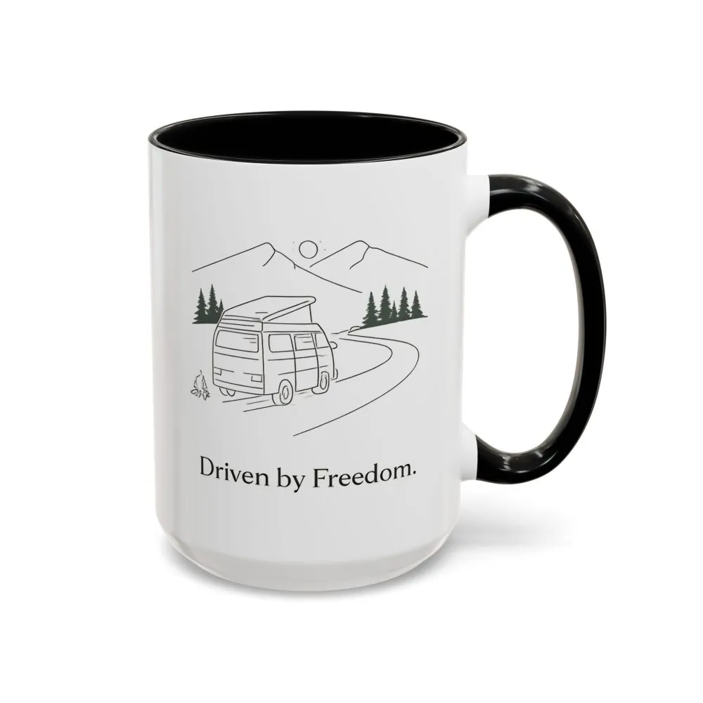 759113164131225903_2048.jpeg Accent Coffee Mug (11, 15oz) — "Driven By Freedom" Design Minimal-Line