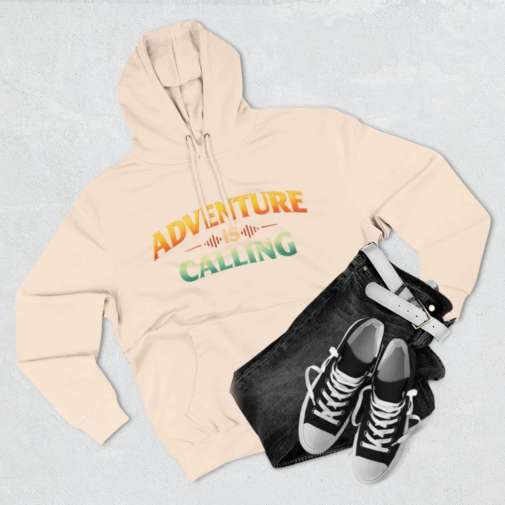 7645107510422786995_2048.jpeg Three-Panel Fleece Hoodie - "Adventure Is Calling" Design Scenic-Line