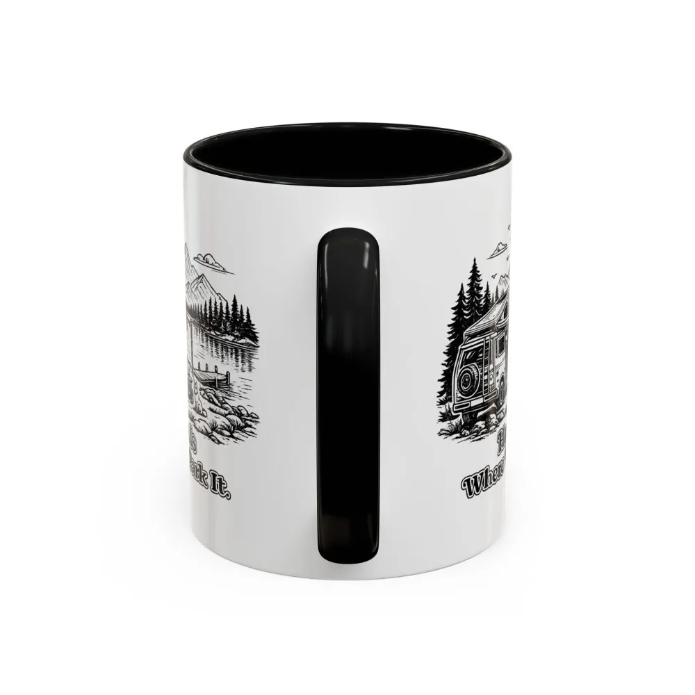 7652201585562371425_2048.jpeg Accent Coffee Mug (11, 15oz) — "Home Is Where You Park It" Design Minimal-Line