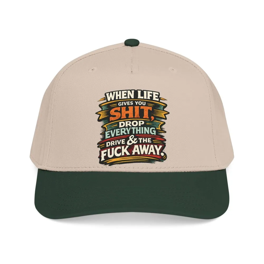 765900090111589254_2048.jpeg Baseball Cap - "When Live Gives You Shit" Design F**K-Line