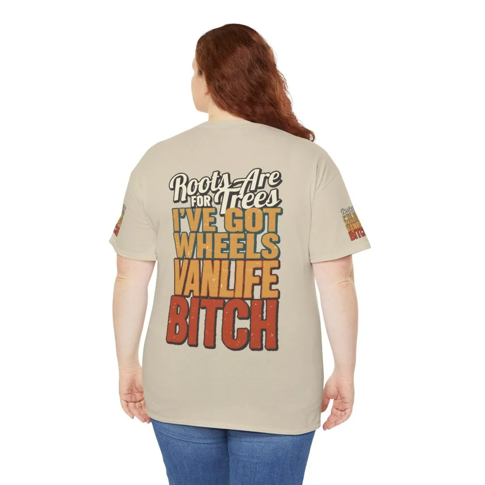 7661764228556731414_2048.jpeg Unisex Heavy Cotton Tee — "Roots Are For Trees" Design F**K-Line