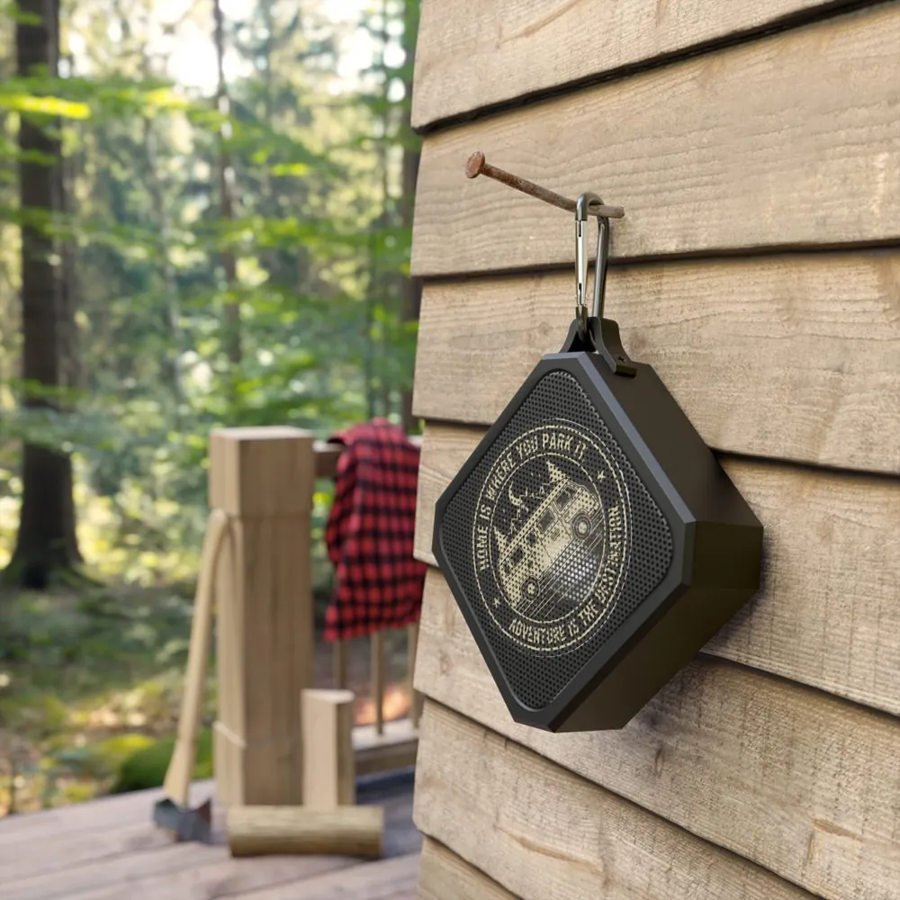 7665312180897536954_2048.jpeg Bluetooth Speaker — “Home Is Where You Park It-Adventure is the destination” Outdoor Portable Speaker