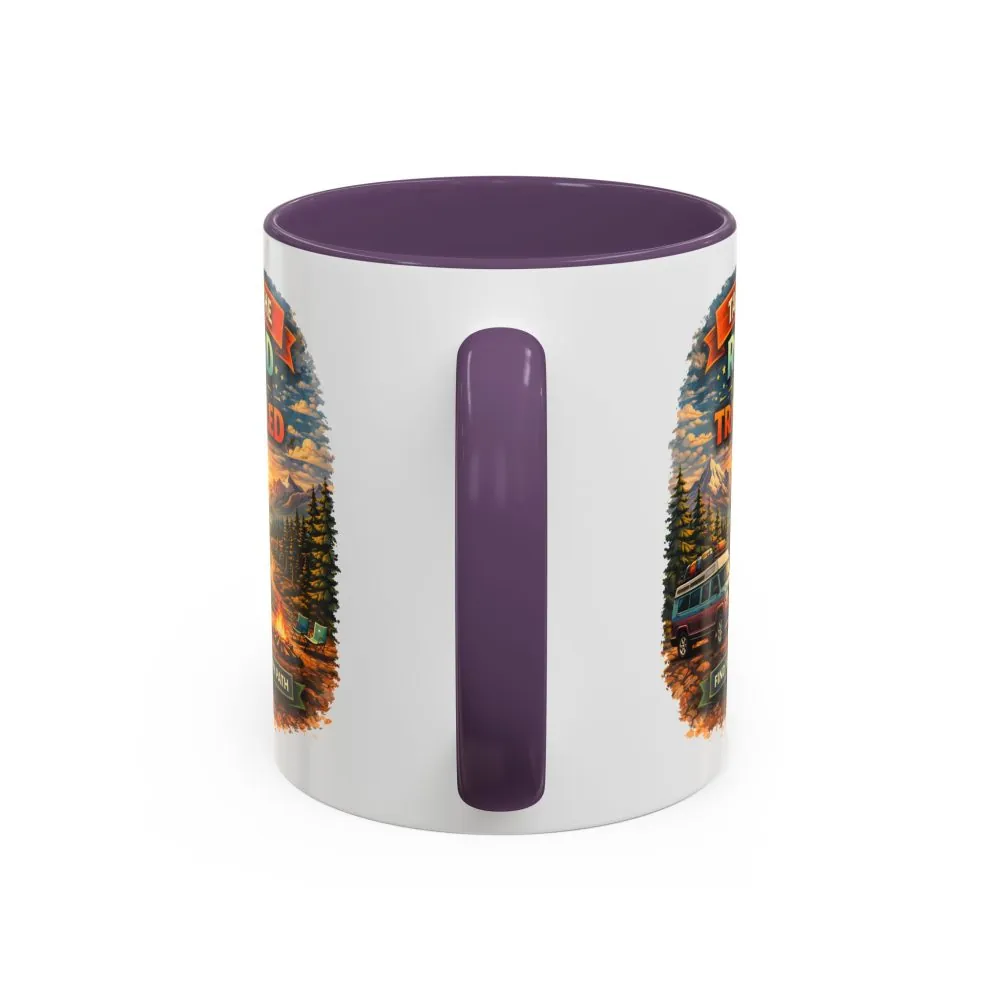 7672370886717313052_2048.jpeg Accent Coffee Mug (11, 15oz) — "Take The Road Less Traveled" Design Scenic-Line