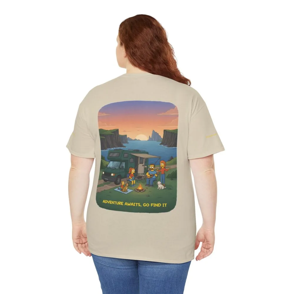 773025872131287774_2048.jpeg Unisex Heavy Cotton Tee — "Adventure Awaits-Go Find It" Design Sitcom-Line