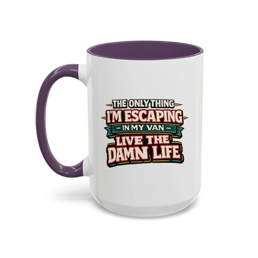7731639290172226846_2048.jpeg Accent Coffee Mug (11, 15oz) — "The Only Thing I´m Escaping" Design F**K-Line