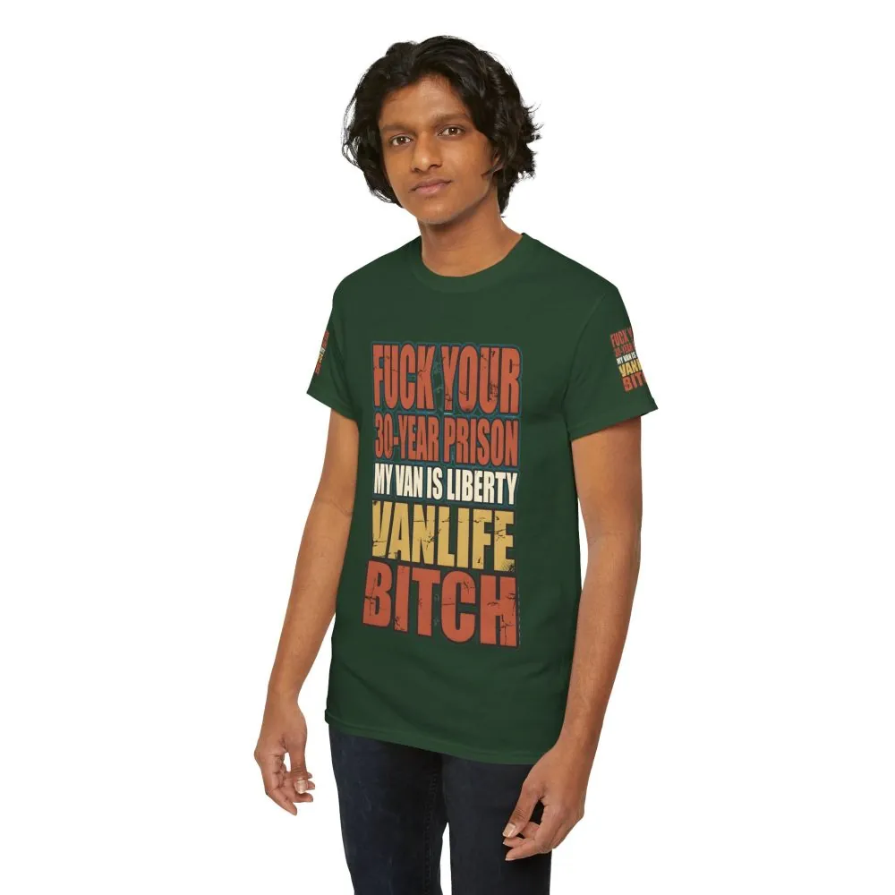 Unisex Heavy Cotton Tee — "Fuck Your 30 Year" Design F**K-Line