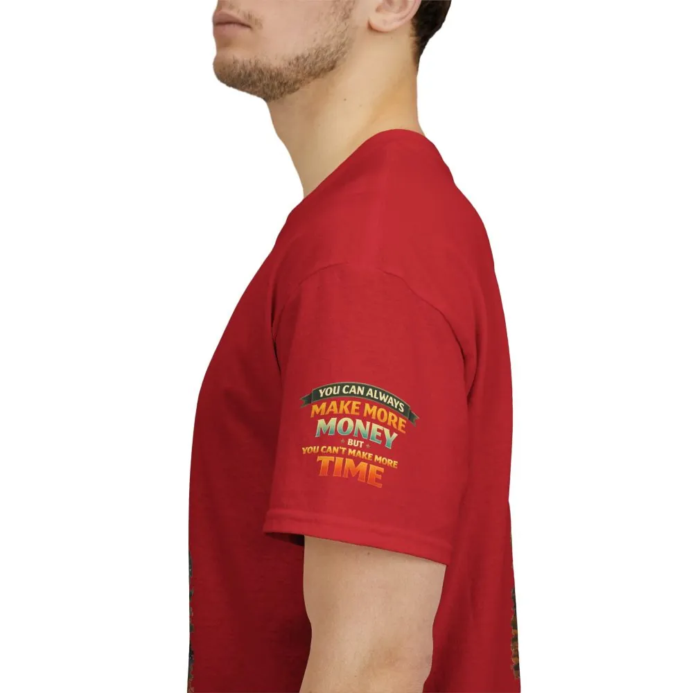 7785485713088151269_2048.jpeg Unisex Heavy Cotton Tee — "You Can Always Make More Money" Design Scenic-Line