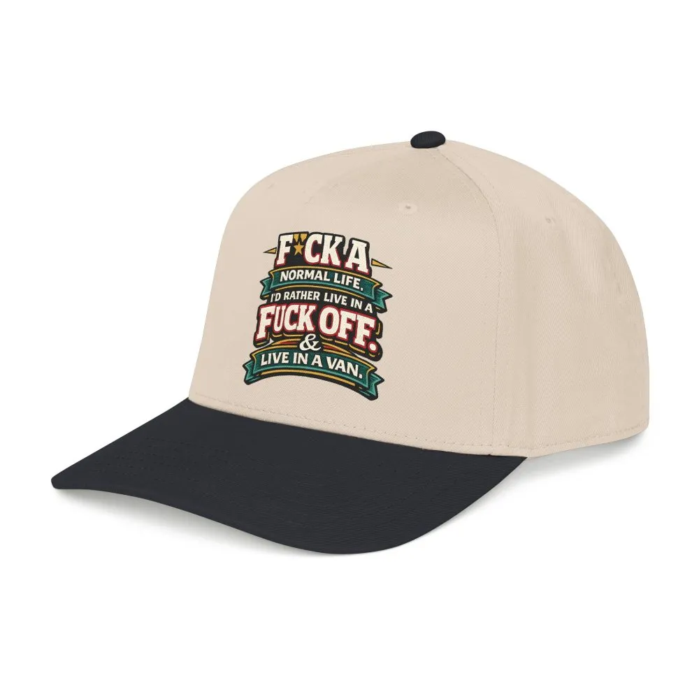 Baseball Cap - "Fuck A Normal Life" Design F**K-Line