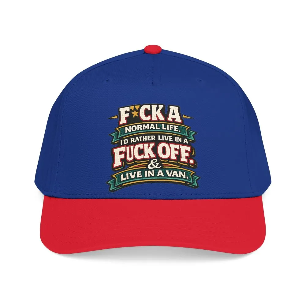 Baseball Cap - "Fuck A Normal Life" Design F**K-Line