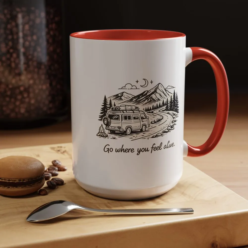 7911970343428015491_2048.jpeg Accent Coffee Mug (11, 15oz) — "Go Where You Feel Alive" Design Minimal-Line