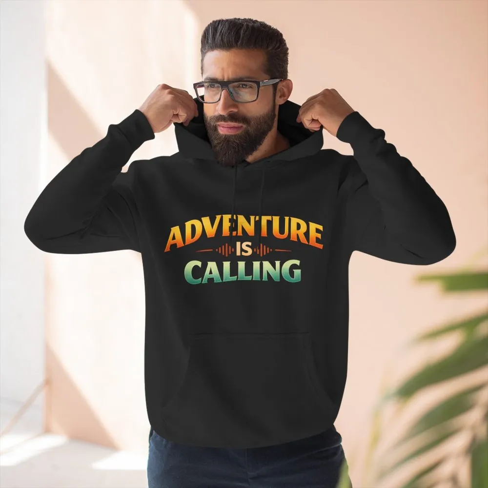 7961729908038649128_2048.jpeg Three-Panel Fleece Hoodie - "Adventure Is Calling" Design Scenic-Line