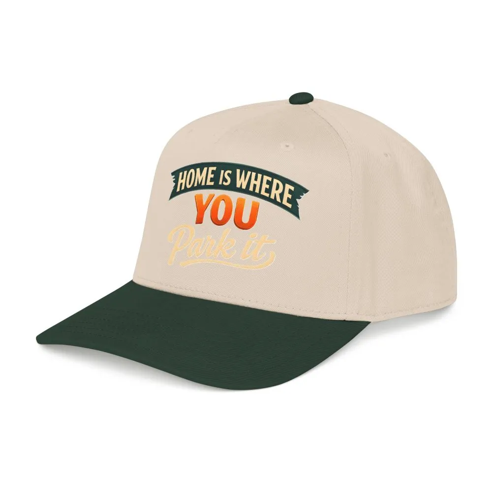 7975787154462823491_2048.jpeg Baseball Cap - "Home Is where You Park It" Design Scenic-Line