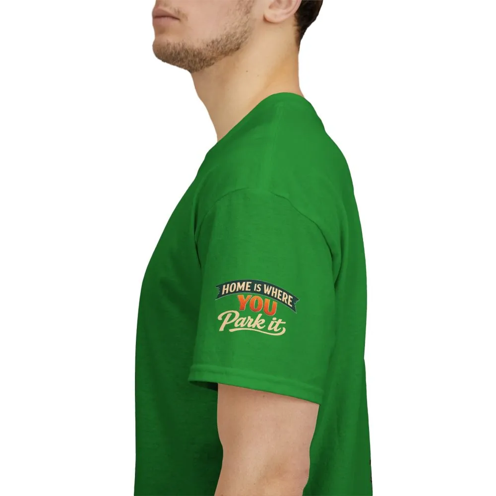 7998428844585307635_2048.jpeg Unisex Heavy Cotton Tee — "Hom Is Where You Park It" Design Scenic-Line