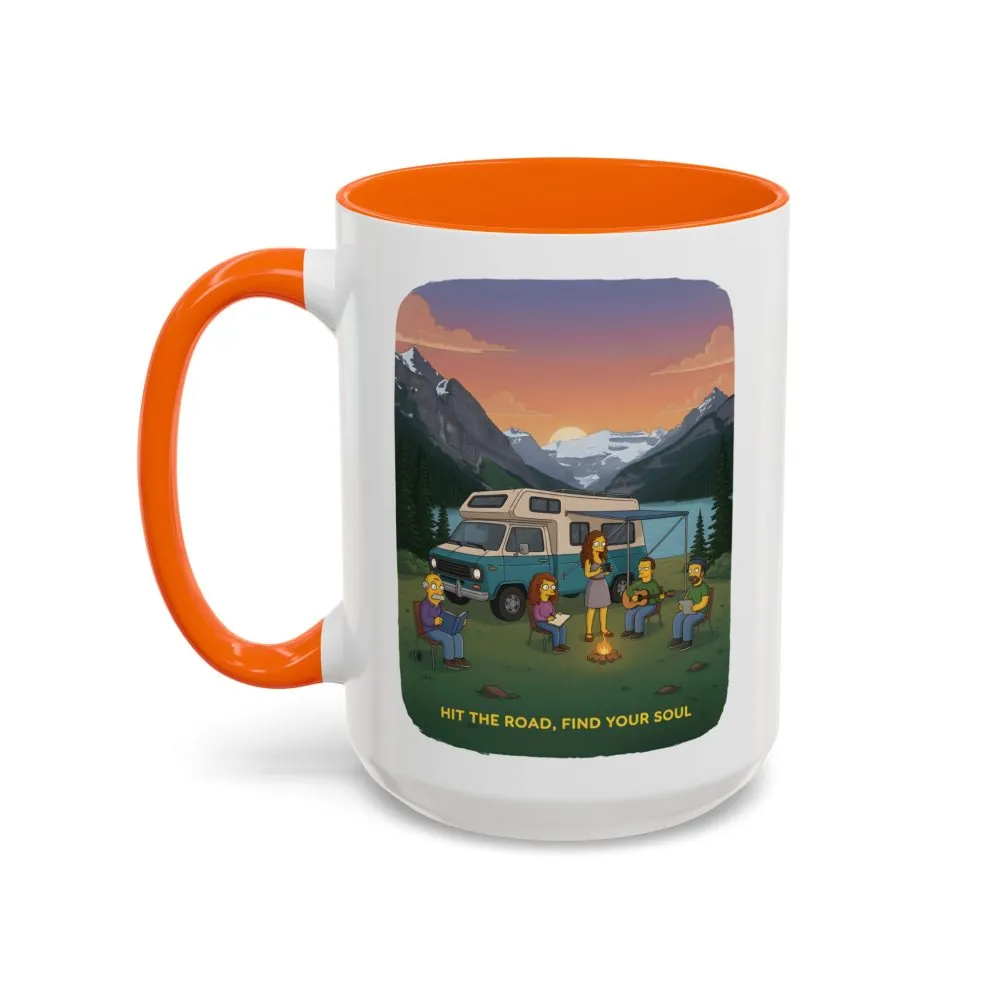 7999762952563827141_2048.jpeg Accent Coffee Mug (11, 15oz) — "Hit The Road-Find Your Soul" Design Sitcom-Line