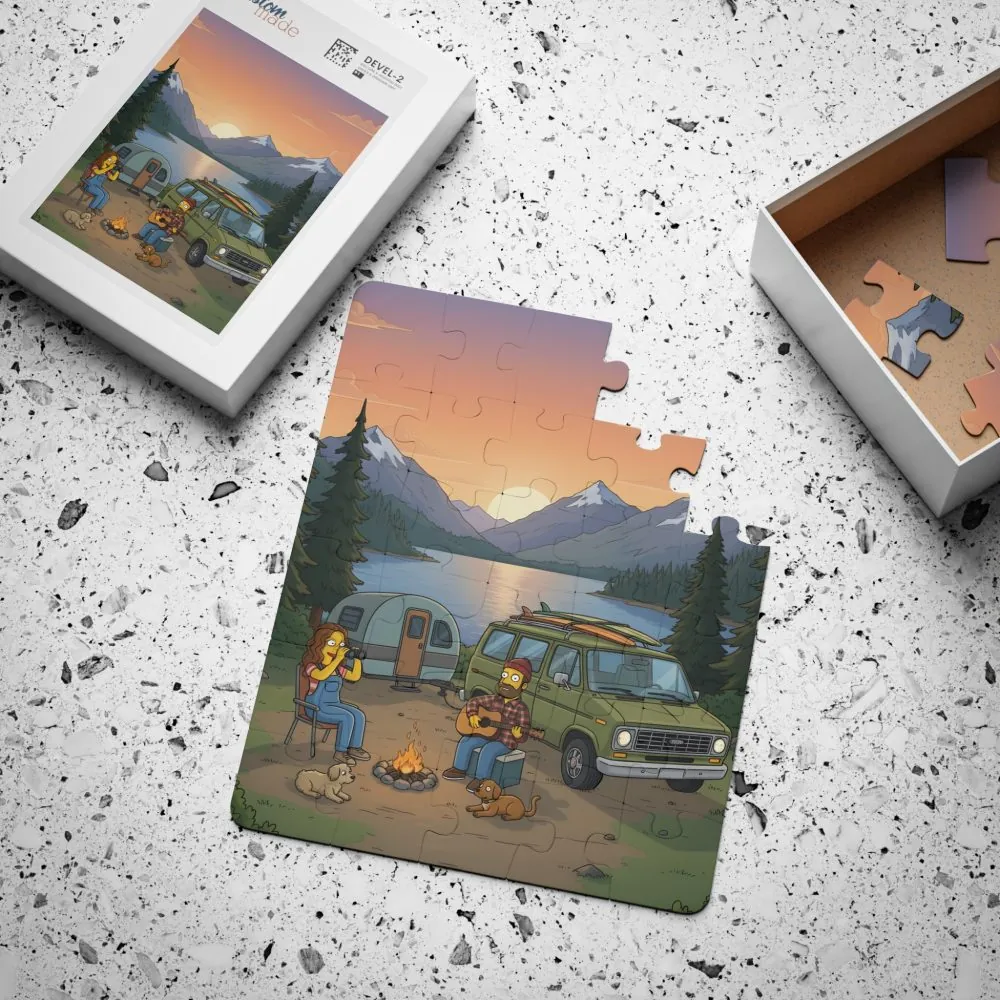 8001564420797192129_2048.jpeg Kids' 30‑Piece Camping Puzzle — Scenic Outdoors Jigsaw for Children