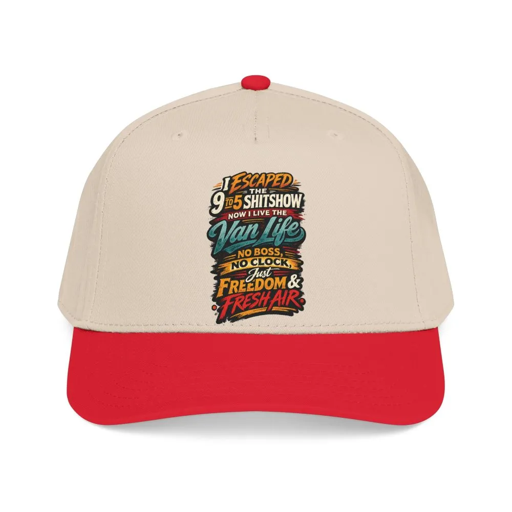 8008710119747895558_2048.jpeg Baseball Cap - "I Escaped The 9 To 5" Design F**K-Line