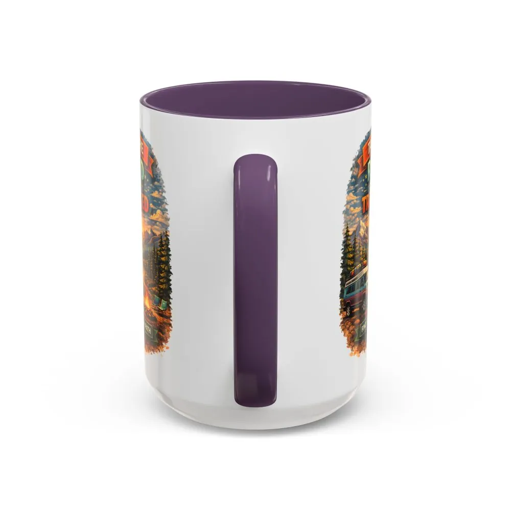 8031912593735269532_2048.jpeg Accent Coffee Mug (11, 15oz) — "Take The Road Less Traveled" Design Scenic-Line
