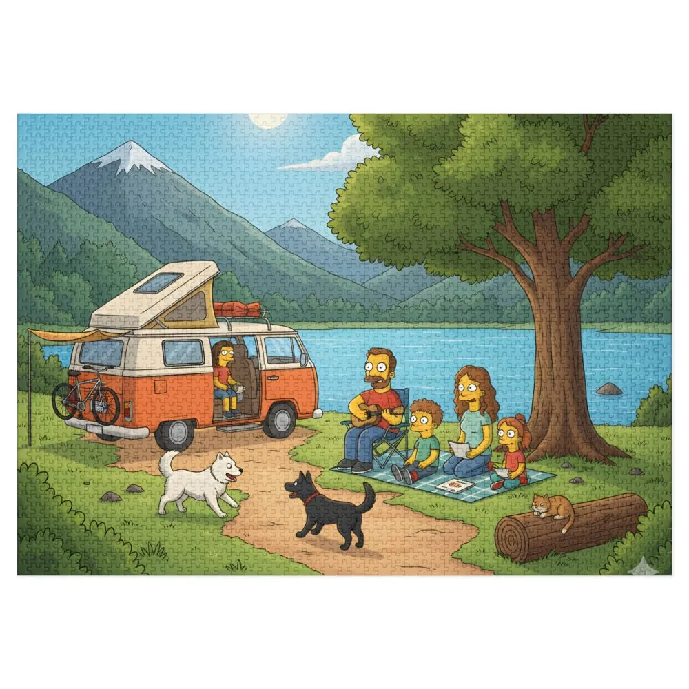 8036504237501103233_2048.jpeg Jigsaw Puzzle with Tin — Scenic Campervan Lake