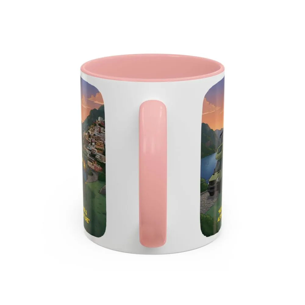 8079918648063696170_2048.jpeg Accent Coffee Mug (11, 15oz) — "Mountain Air And Alpine Adventure"" Design Sitcom-Line