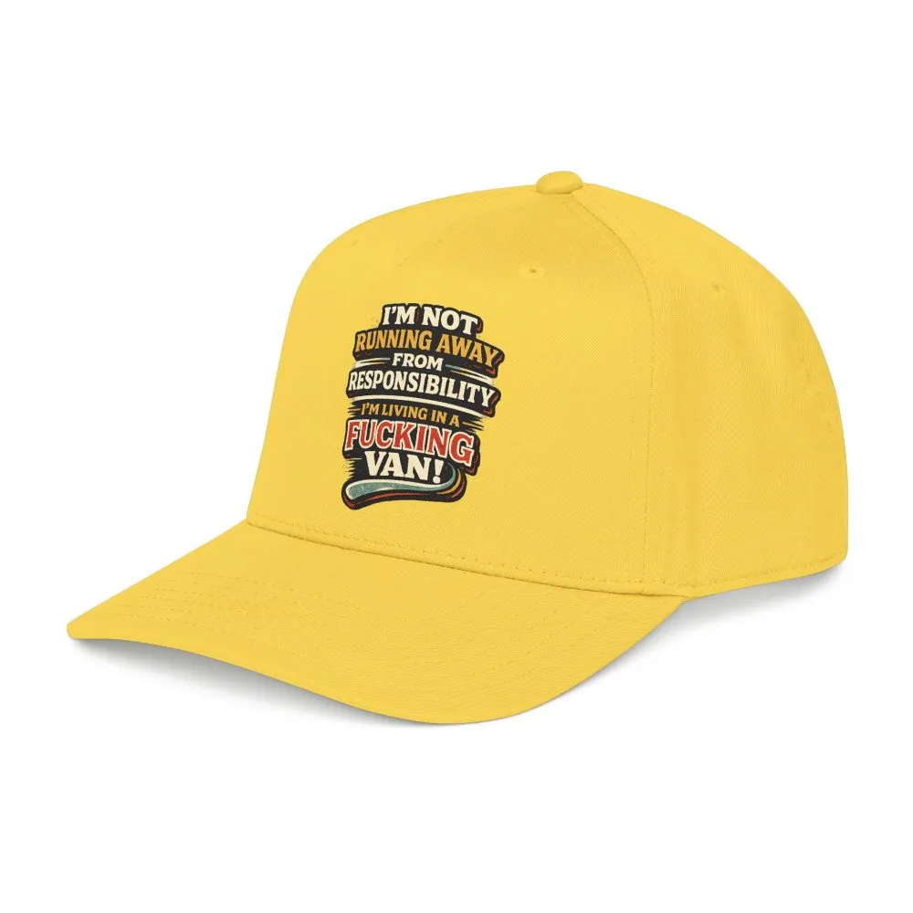 8080770718010609407_2048.jpeg Baseball Cap - "I`m Not running Away" Design F**K-Line