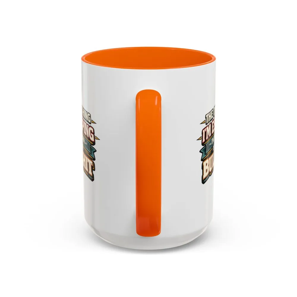 808148327055928475_2048.jpeg Accent Coffee Mug (11, 15oz) — "The Only Thing I´m Escaping" Design F**K-Line