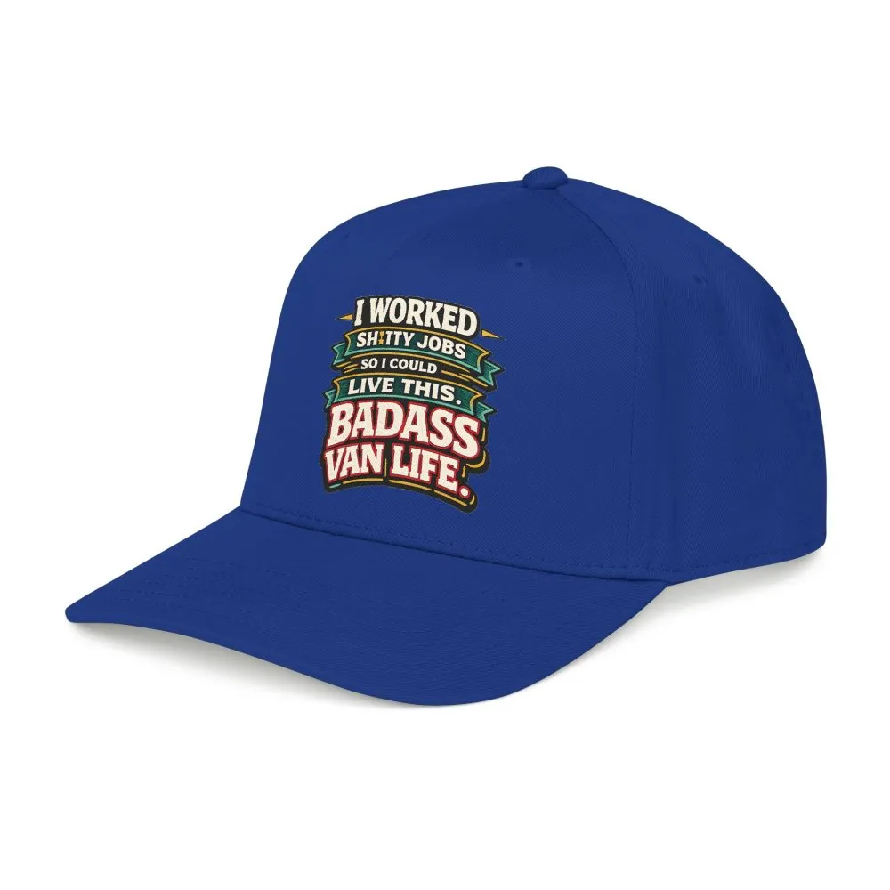 8089890601660826129_2048.jpeg Baseball Cap - "I Worked Shitty Jobs" Design F**K-Line