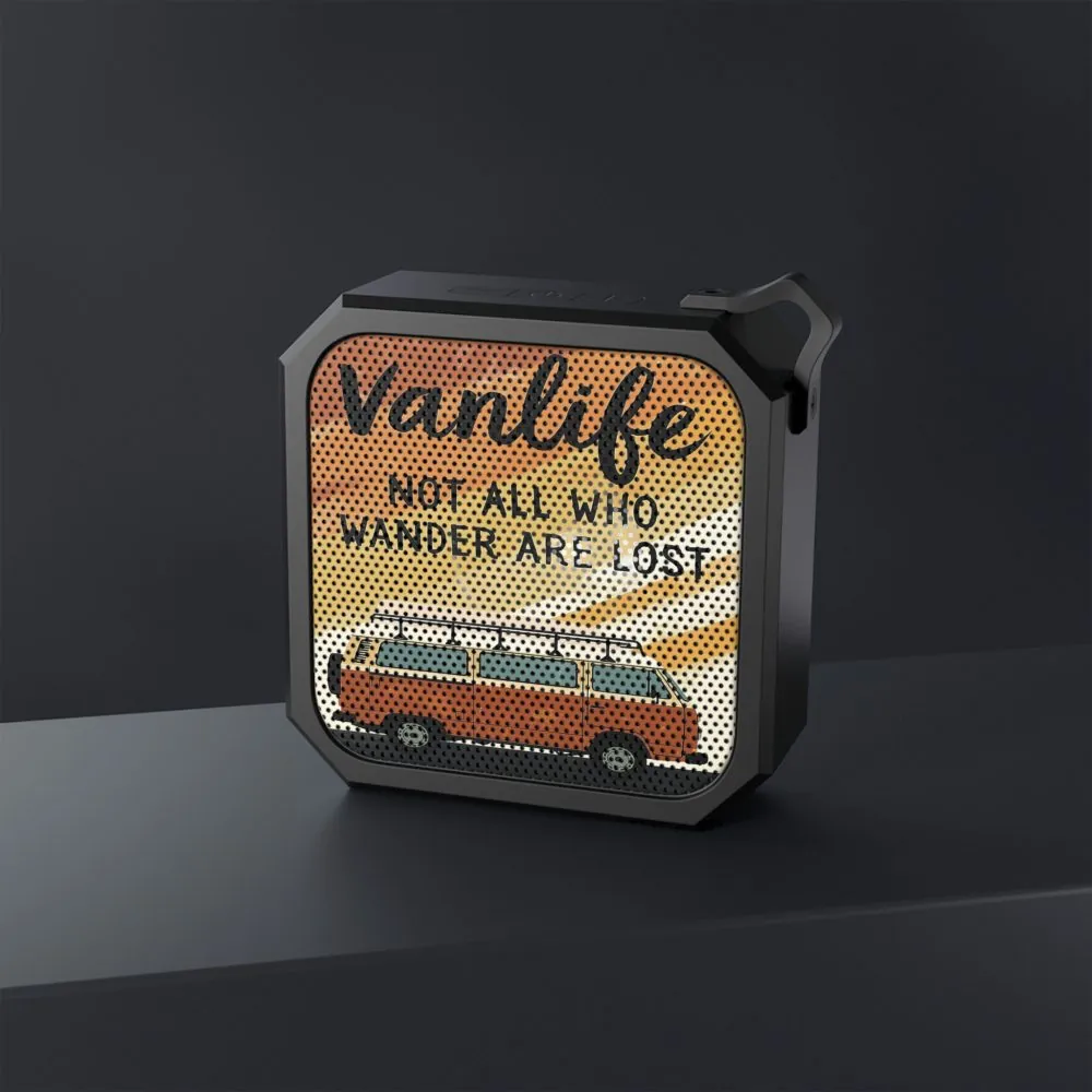 8107902196754454494_2048.jpeg Bluetooth Speaker — “Vanlife-Not All Who Wander Are Lost” Outdoor Portable Speaker