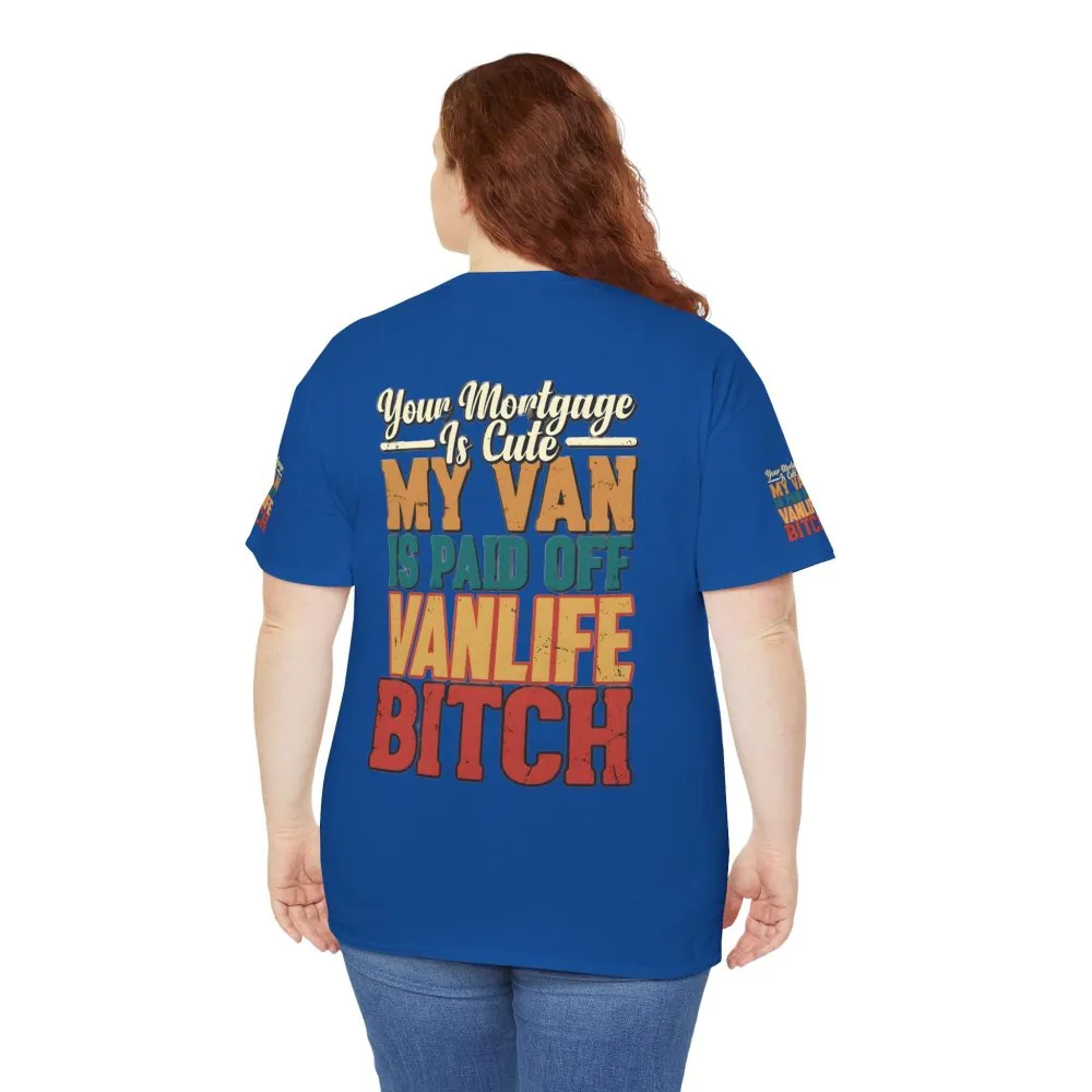 8120643725831598727_2048.jpeg Unisex Heavy Cotton Tee — "Your Mortgage Is Cute" Design F**K-Line